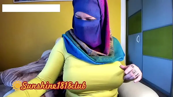 Middle East Hijab Muslim Arabic girl with big tits on cam recording November 2nd