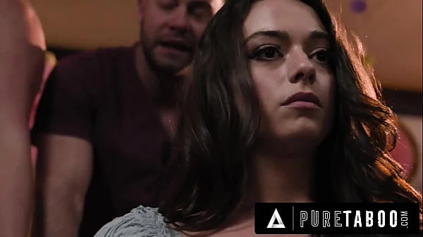 PURE TABOO Desperate Couple Charlie Forde & Seth Gamble Fuck Pregnant Teen Sophia Burns