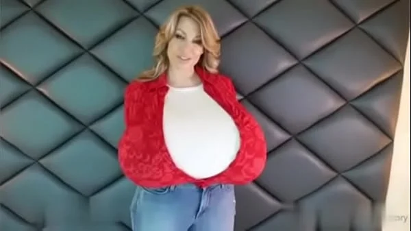 Looking hard at the biggest boobs
