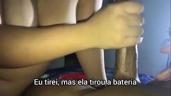 O marido dela mandou eu socar forte só no cu dela, mulher do corno submissa