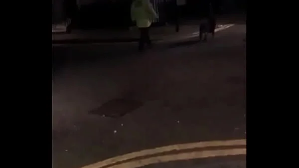 CAUGHT Sucking Dick in the Middle of the Street at Night - Marina Maya