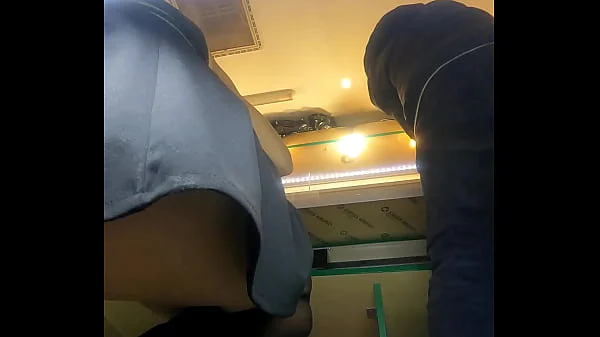 Sexy long leg girl voyeur upskirt flashing