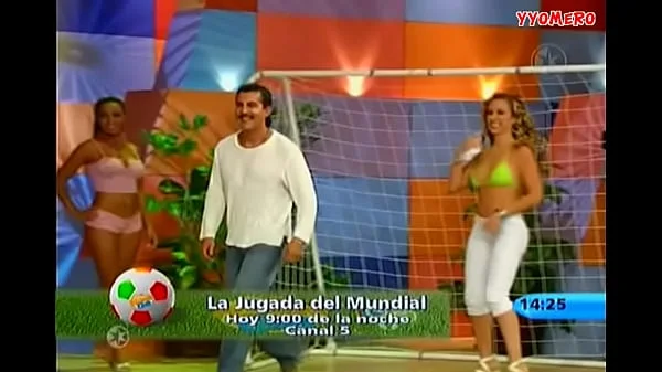 Strip Game on Mexican TV show