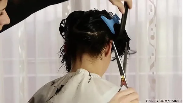 Girl has her hair cut as punishment for using her sister's hairbrush