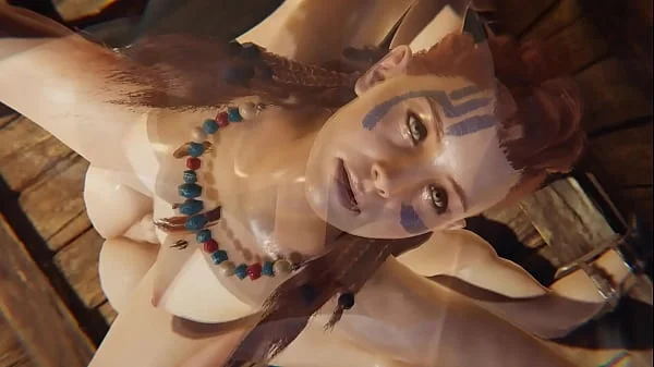 Horizon Zero Dawn - Aloy gets creampied - 3D Porn