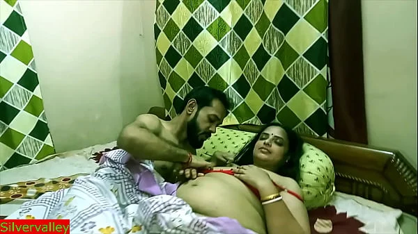 Indian hot xxx Innocent Bhabhi 2nd time sex with husband friend!! Please don't cum inside!