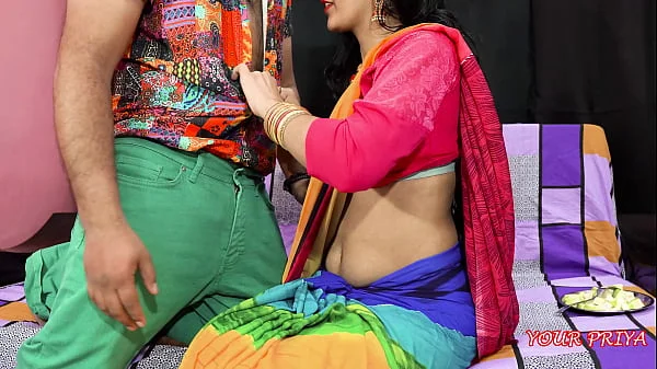 Step-Sister XXX Anal sex in saree with clear hindi audio